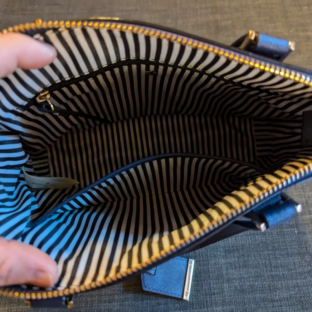 Matching Blue Kate Spade Crossbody Purse and Wallet Set - Picture 4 of 7